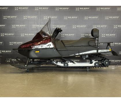 Снегоход ТАЙГА ВАРЯГ 550 V с пробегом 2025г. Красный