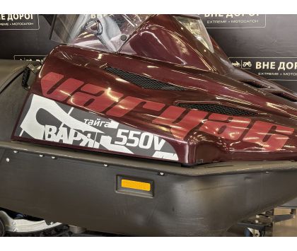 Снегоход ТАЙГА ВАРЯГ 550 V с пробегом 2025г. Красный