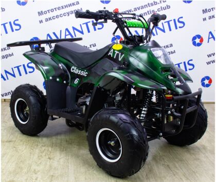 Комплект для сборки Avantis (Авантис) ATV Classic 6 110 кубов Зеленый камуфляж