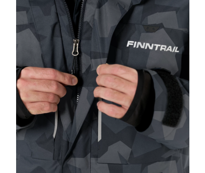 Костюм мужской зимний FINNTRAIL TOURNAMENT INSULATED CamoShadowBlack S