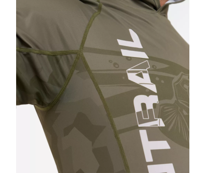 Лонгслив с UV-защитой FINNTRAIL WAVE BIG FISH Khaki S