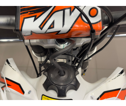 Мотоцикл кроссовый KAYO K1 250 MX 21/18 Оранжево-голубой