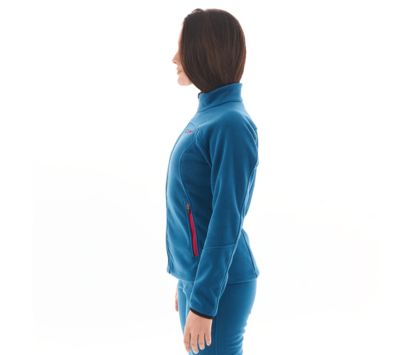 Кофта женская флисовая DRAGONFLY LEVEL Blue-Pink S
