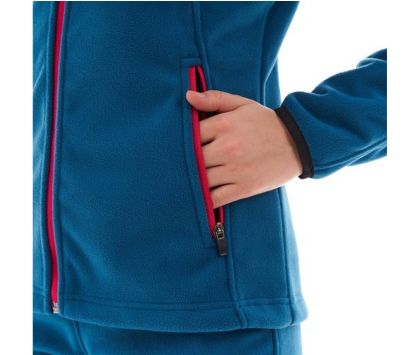 Кофта женская флисовая DRAGONFLY LEVEL Blue-Pink S