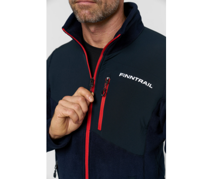Термокуртка мужская FINNTRAIL POLAR JACKET Black XXL