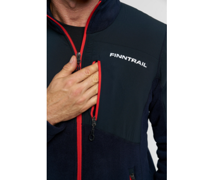 Термокуртка мужская FINNTRAIL POLAR JACKET Black XXL