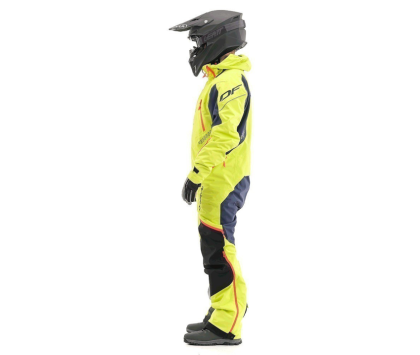 Комбинезон зимний мужской DRAGONFLY EXTREME 2.0 SNOWBIKE Yellow-Green 2021 L
