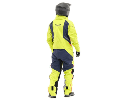 Комбинезон зимний мужской DRAGONFLY EXTREME 2.0 SNOWBIKE Yellow-Green 2021 L