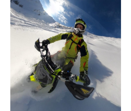 Комбинезон зимний мужской DRAGONFLY EXTREME 2.0 SNOWBIKE Yellow-Green 2021 L