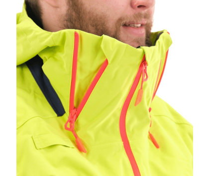 Комбинезон зимний мужской DRAGONFLY EXTREME 2.0 SNOWBIKE Yellow-Green 2021 L