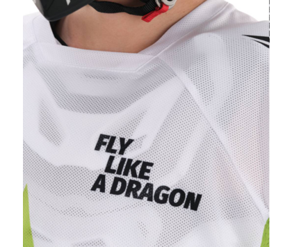 Джерси DRAGONFLY Black-White 2020 L
