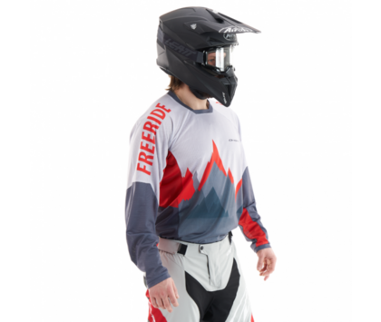 Джерси DRAGONFLY Red-Grey 2022 XL