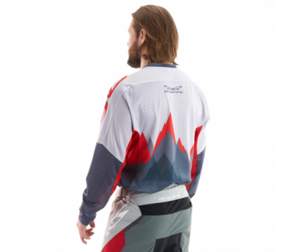 Джерси DRAGONFLY Red-Grey 2022 XL