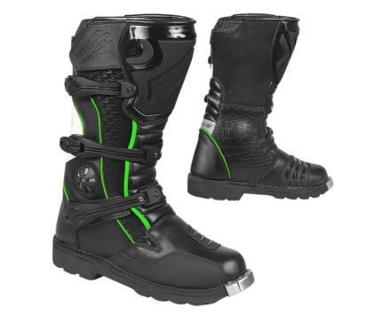 Мотоботы MOTOLAND HIZER АТ-6090 blасk-neon green р 40