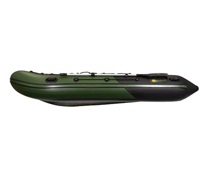 Лодка ПВХ Ривьера Максима 3400 СК Зеленый/Черный