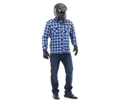 Моторубашка с защитой DRAGONFLY STREETFIGHTER Blue 2022 XL