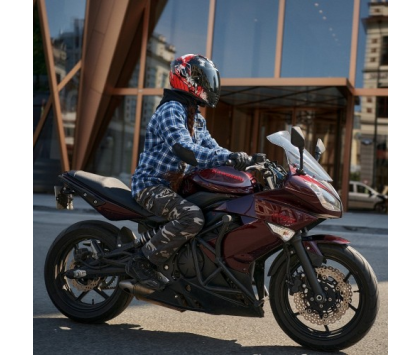 Моторубашка с защитой DRAGONFLY STREETFIGHTER Blue 2022 XL