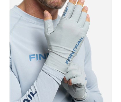 Перчатки с UV-защитой FINNTRAIL WAVE Grey M