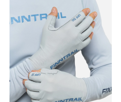 Перчатки с UV-защитой FINNTRAIL WAVE Grey M