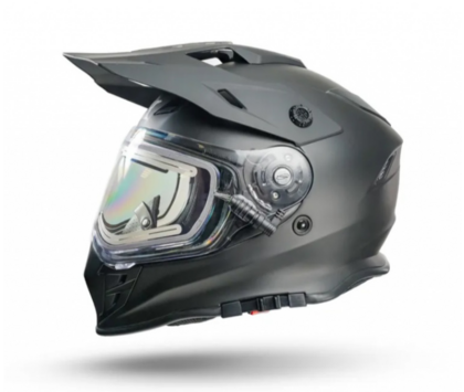 Шлем RSX ICEMAN H-331 Winter черный матовый XL