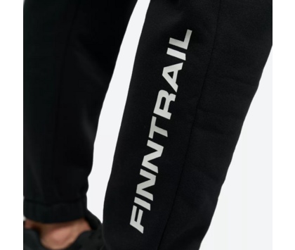 Брюки мужские FINNTRAIL LOGO Black XXS