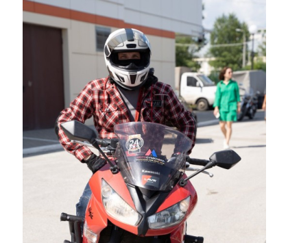 Моторубашка с защитой DRAGONFLY STREETFIGHTER Red 2022 M