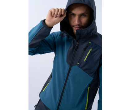 Термокуртка мужская FINNTRAIL SOFTSHELL NITRO Blue XXL