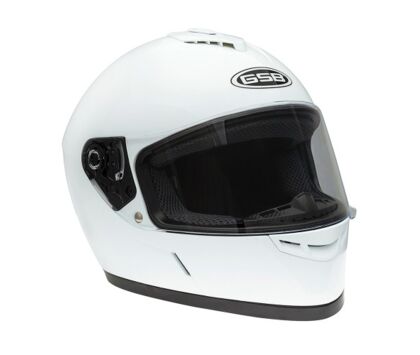 Шлем GSB G-349 WHITE GLOSSY S