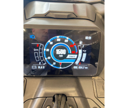 Снегоход OSM SM1000 красный с пробегом 2023г. Красный