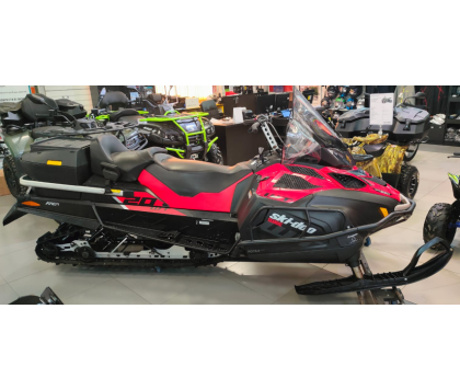 Снегоход BRP SKI-DOO Skandic WT 550F с пробегом 2018 г. (Новосибирск)  Красный