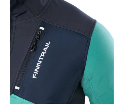 Термокуртка мужская FINNTRAIL SOFTSHELL NITRO Green XXXL