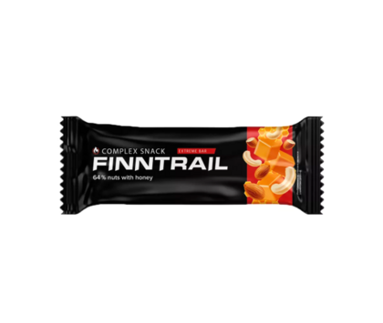 Батончики ореховые FINNTRAIL NUT BAR с миндалем и кешью