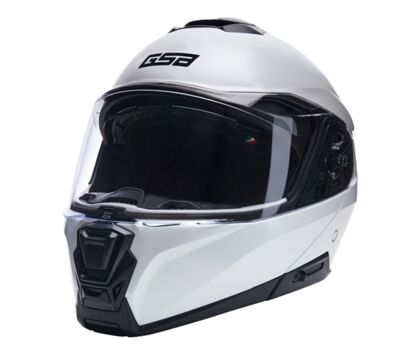 Шлем GSB G-362 PEARL WHITE S