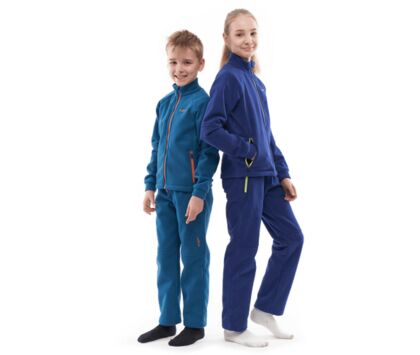 Костюм детский флисовый DRAGONFLY Blue Orange 2023 128-134