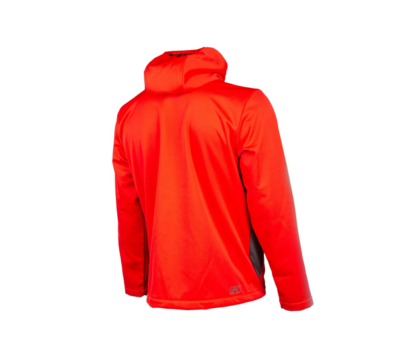 Кофта с капюшоном KLIM TRANSITION HOODIE High Risk Red - Asphalt LG