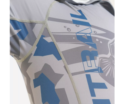 Лонгслив с UV-защитой FINNTRAIL WAVE BIG FISH Grey XS