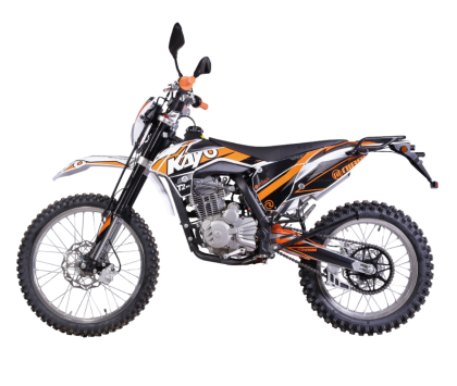 Мотоцикл кроссовый KAYO T2 250 MX 21/18 (2022 г.) ПТС Оранжевый