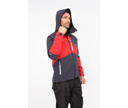 Термокуртка мужская FINNTRAIL TACTIC SOFTSHELL Red S