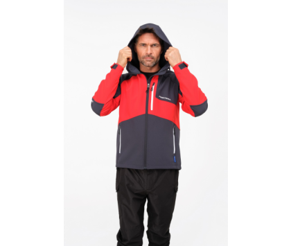 Термокуртка мужская FINNTRAIL TACTIC SOFTSHELL Red S
