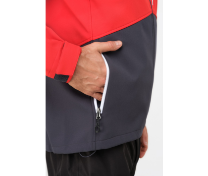 Термокуртка мужская FINNTRAIL TACTIC SOFTSHELL Red S