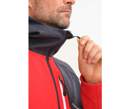 Термокуртка мужская FINNTRAIL TACTIC SOFTSHELL Red S
