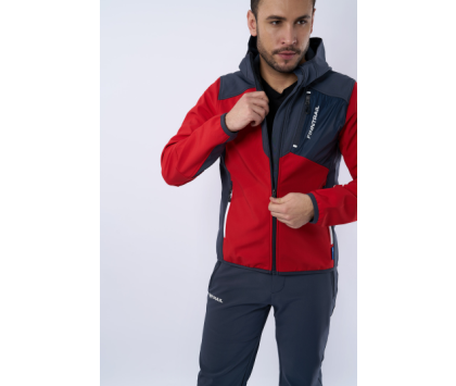 Термокуртка мужская FINNTRAIL SOFTSHELL NITRO Red XS