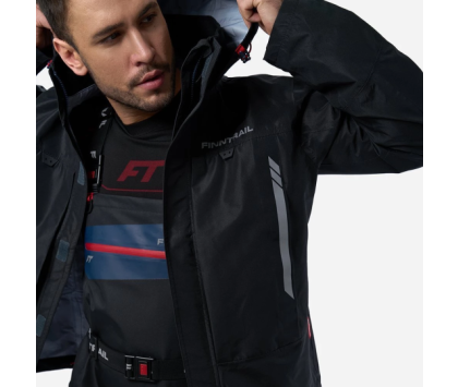 Куртка мужская забродная FINNTRAIL ATHLETIC Graphite L