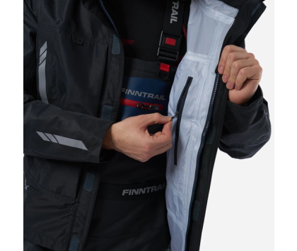 Куртка мужская забродная FINNTRAIL ATHLETIC Graphite L