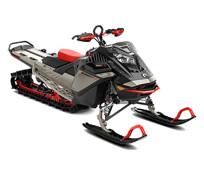 Снегоход BRP (БРП) SKI-DOO SUMMIT EXPERT 165 850 E-TEC TURBO SHOT 2022 LIQUID TITANIUM