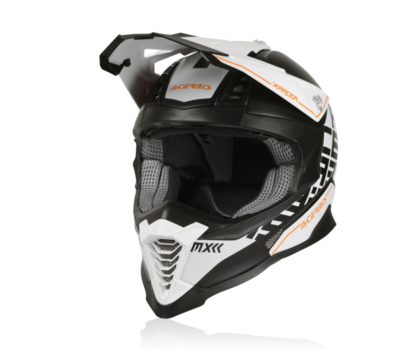 Шлем ACERBIS IMPACT X-RACER VTR WHITE-BLACK XL
