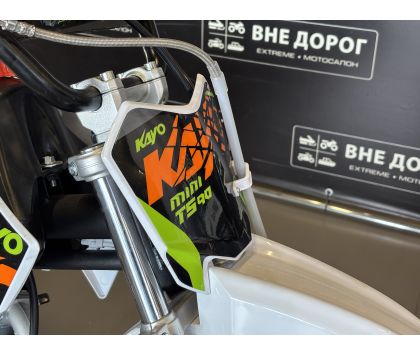 Питбайк KAYO MINI TS90 12/10 (п/автомат, эл.стартер)