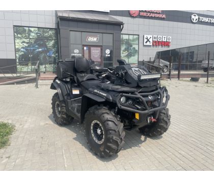 BRP CAN-AM OUTLANDER MAX 1000R XT-P 2017 г. с пробегом + прицеп Черный