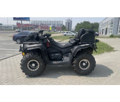 BRP CAN-AM OUTLANDER MAX 1000R XT-P 2017 г. с пробегом + прицеп Черный
