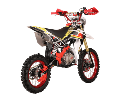 Питбайк KAYO EVOLUTION K125EM 17/14 KRZ (механ. сцепл., эл. стартер 2026 г.) Белый